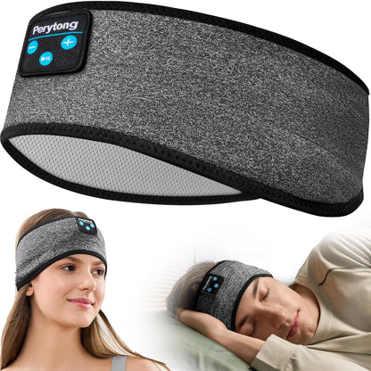 Sleep Headphones Bluetooth, Sleeping Headphones Headband - Soft Elastic Comfortable Headband Headphones, Gifts for Men Women Teenager